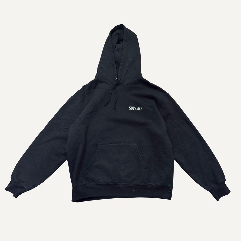 Supreme On-God Discipline Self Control Hoodie Black Sz Large - Picture 2 of 4